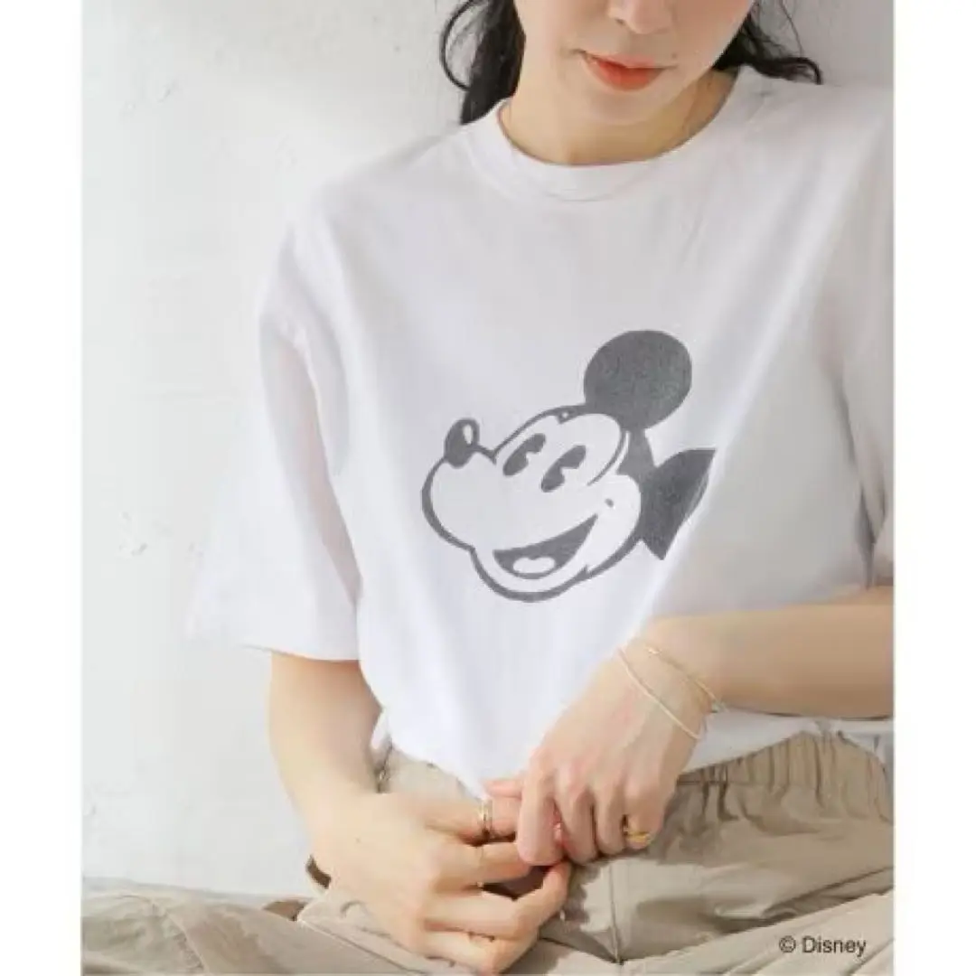 JOURNAL STANDARD L'ESSAGE 金子綾 ミッキーTシャツ JOURNAL STANDARD L'ESSAGE 金子綾 ミッキーTシャツΩ