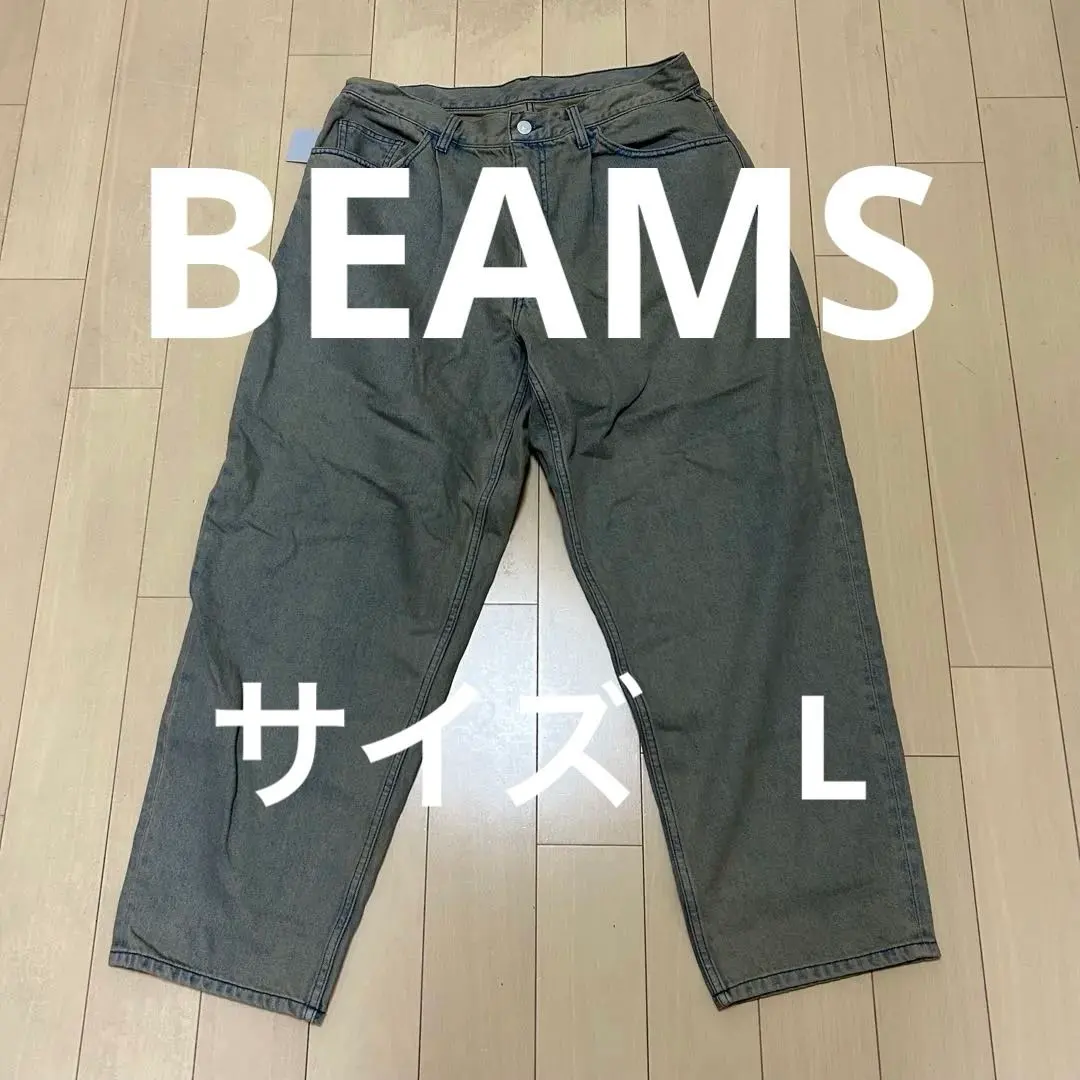 Thumbnail of BEAMS Wide Tapered Denim PINK USED BEAMS