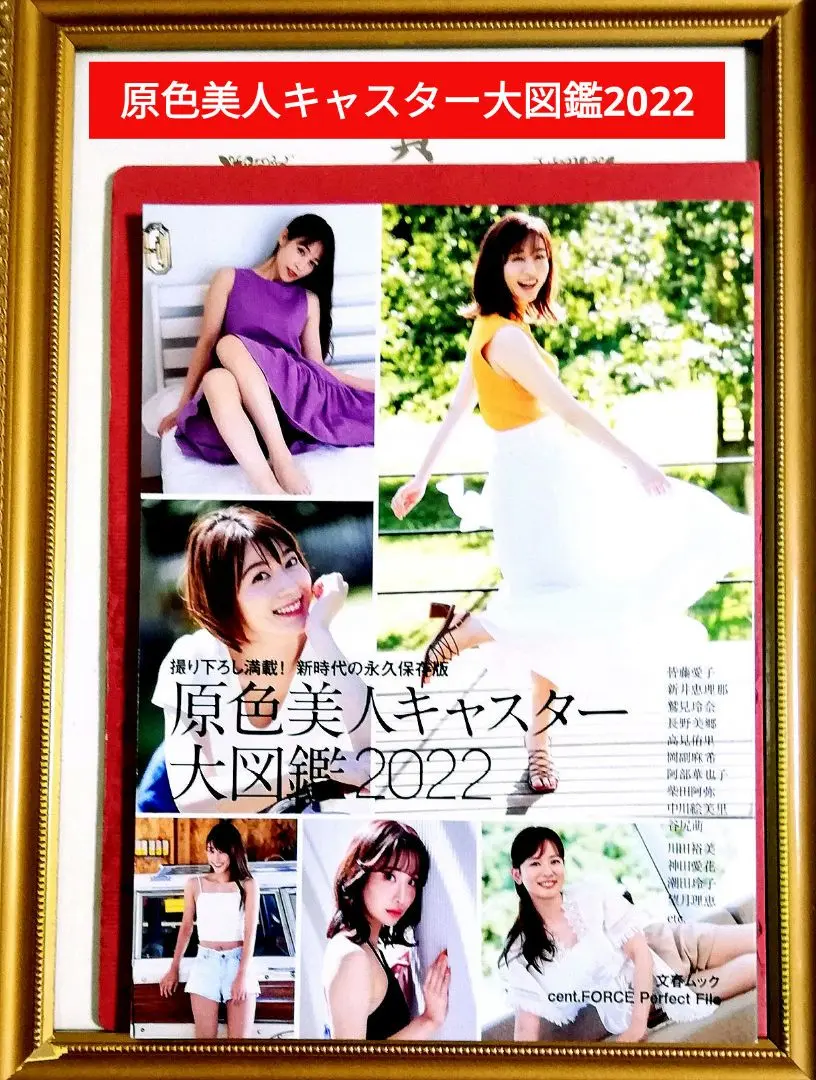 直筆サイン入り…原色美人キャスター大図鑑2022…イベント特典生写真付き 直筆サイン入り…原色美人キャスター大図鑑2022…イベント特典生