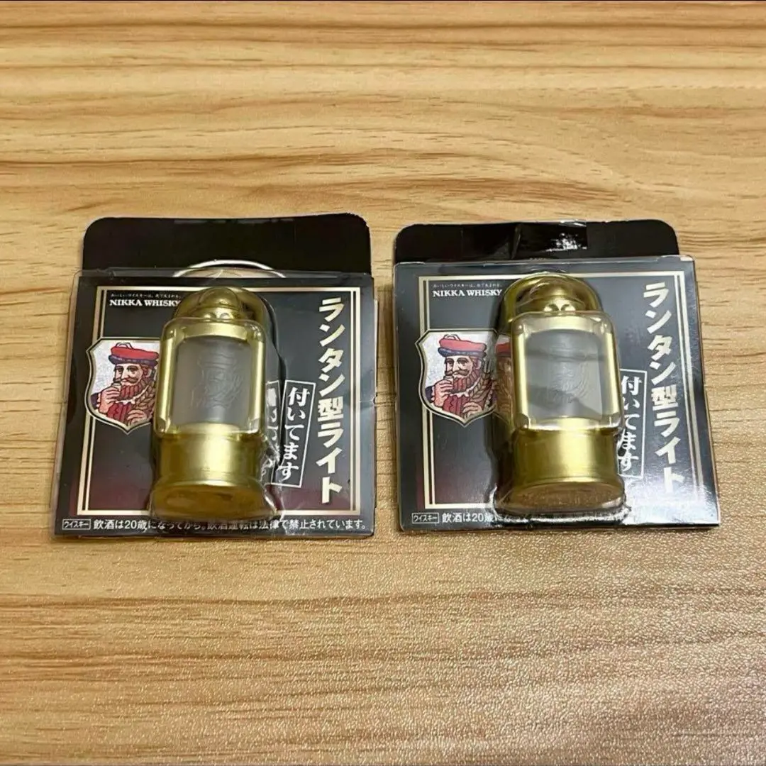 ニッカウイスキーステンドグラス風ランプ☆ジャックダニエルランプ☆2点非売品☆ ニッカウイスキーステンドグラス風ランプ非売品