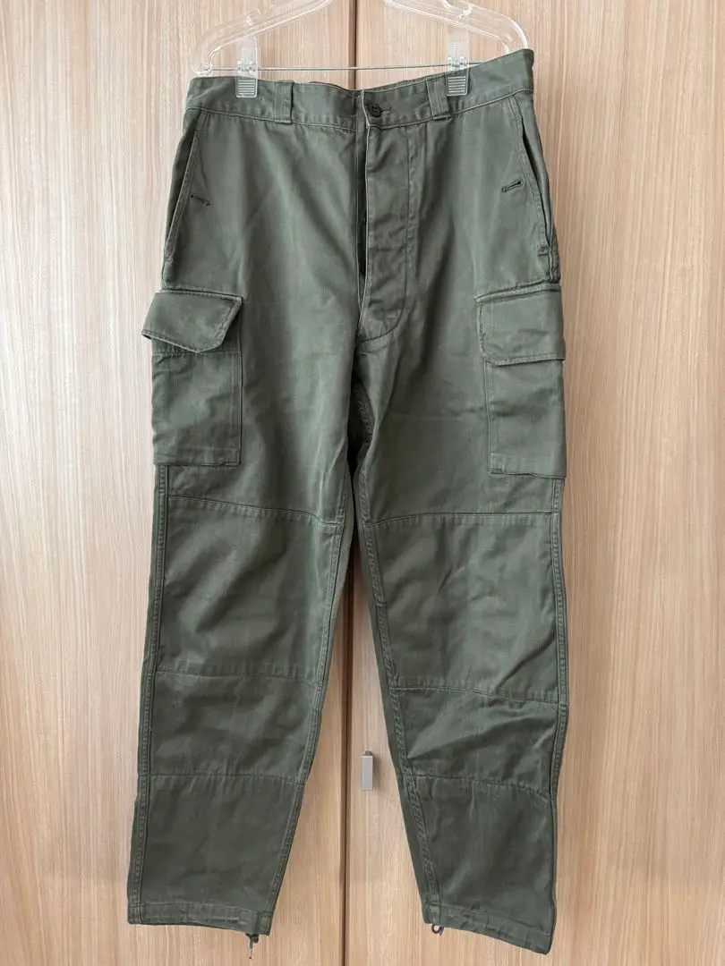 60s フランス軍　M64 パンツ　84c M47ビンテージM52 70s French Army M64 M47後継 フランス軍 実物 フレンチ