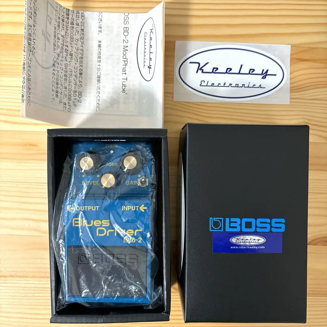 ■【箱・取説付】BOSS BD-2 MOD PHAT TUBE オーバードライブ □【箱・取説付】BOSS BD-2 MOD PHAT TUBE オーバードライブ