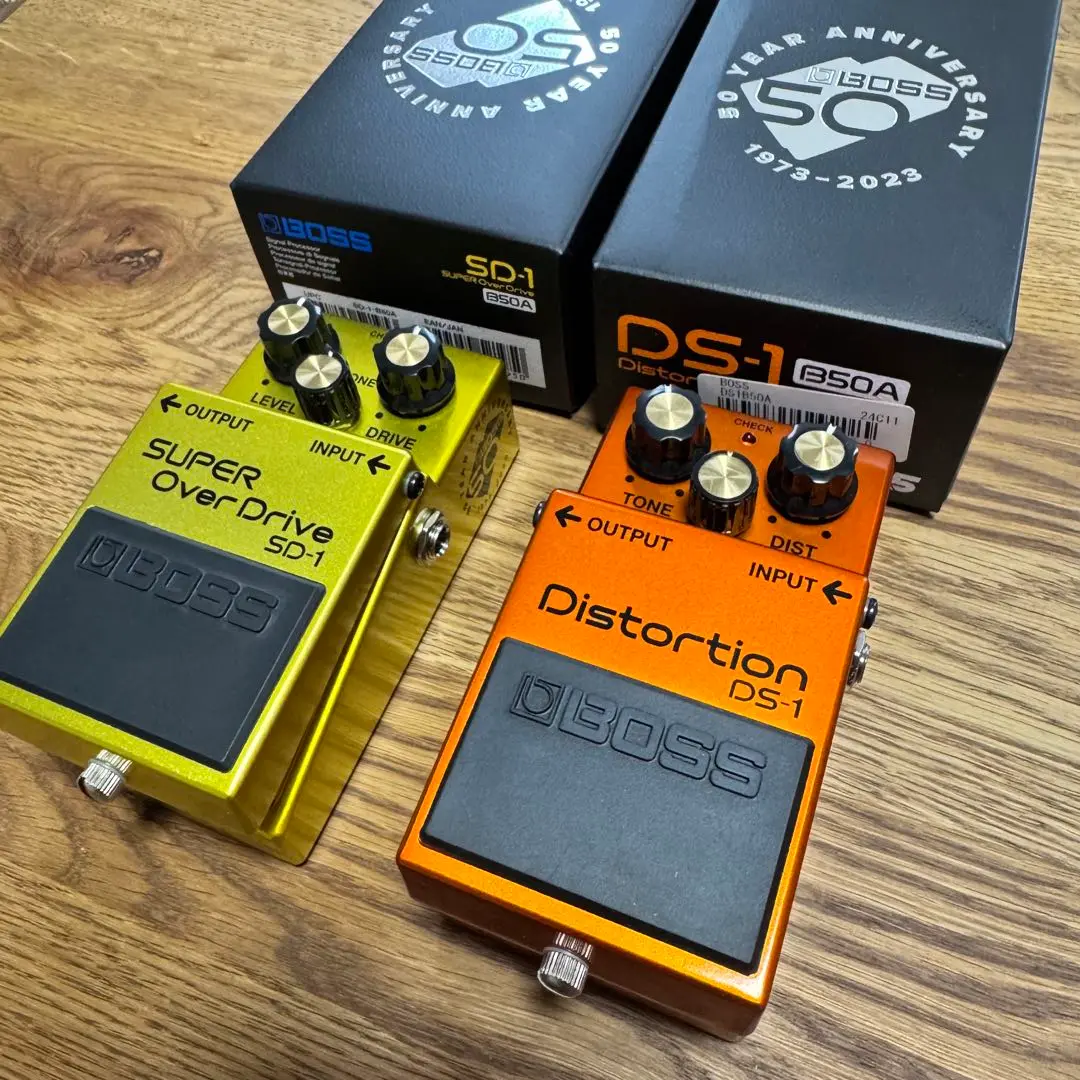 BOSS SD-1 オーバードライブ 50周年記念モデル 箱付き BOSS ( ボス ) SD-1-B50A SUPER OverDrive(50th Anniversary
