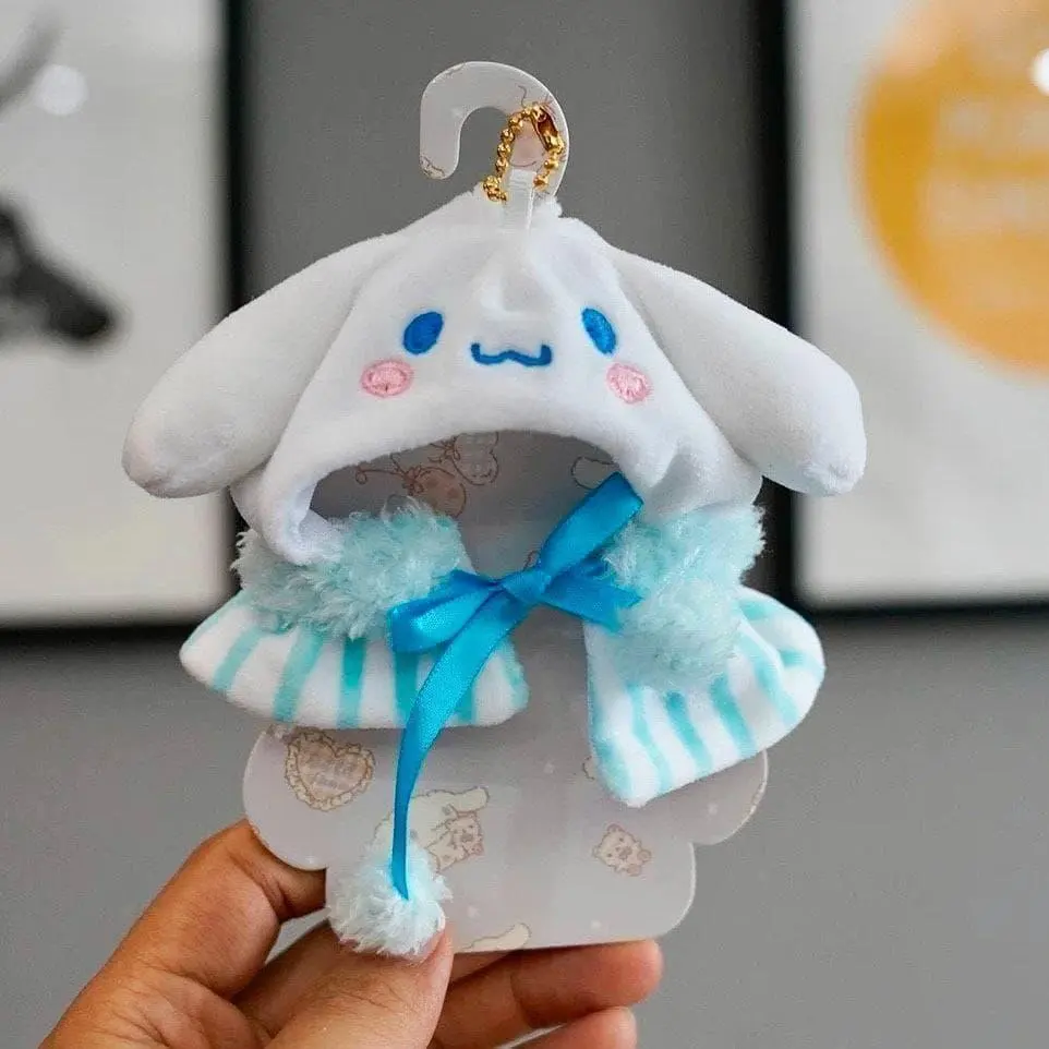 Thumbnail of 10cm My Melody, Kuromi, Cinnamoroll plushie clothes, costume