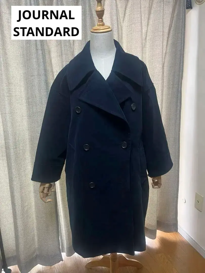 2025年最新】JOURNAL STANDARD カラー：ブルー系 ロングコートの