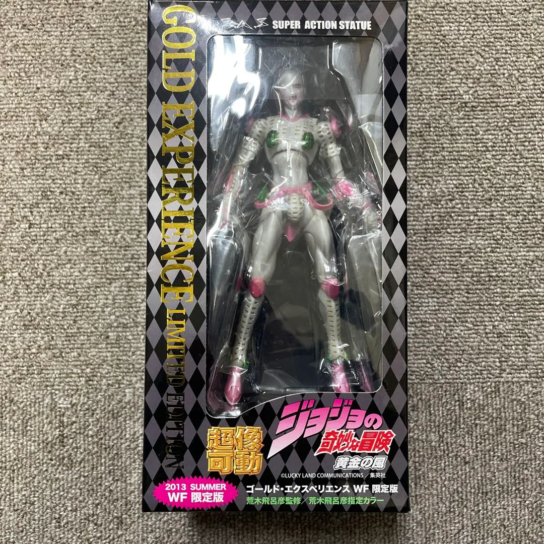 MEDICOM TOY - 新品未開封　超像可動　ジョジョ　ゴールドエクスペリエンス　WF　2013　限定版 超像可動 ジョジョの奇妙な冒険 WF限定ゴールド