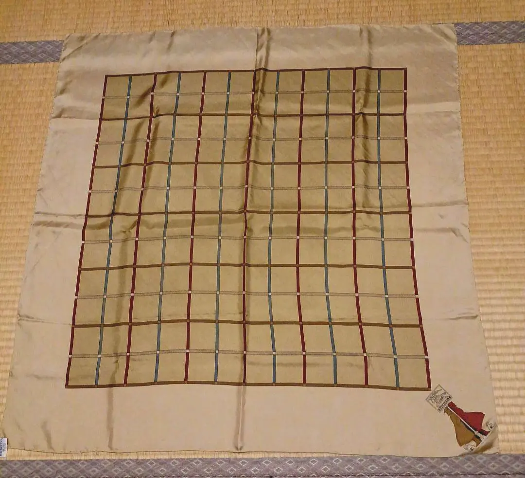 Thumbnail of Burberrys Silk Scarf Check Pattern