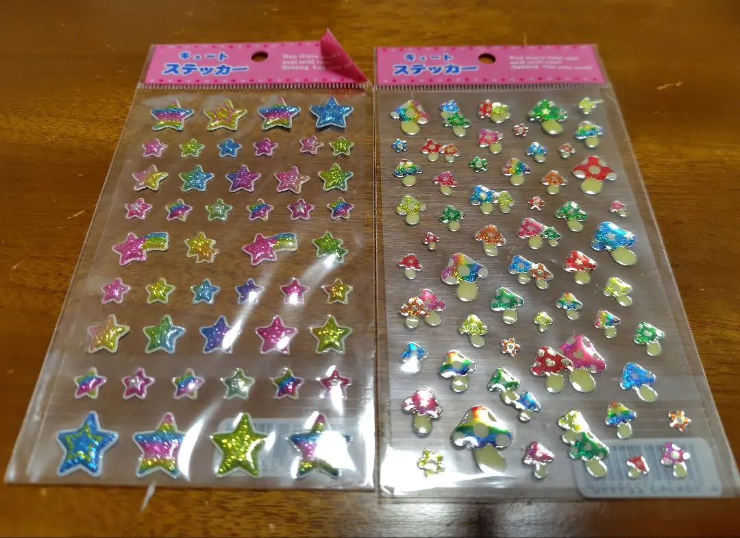 Thumbnail of 【Heisei Retro/Vintage】Cute Stickers - Daiso - Includes Shipping - Rare!