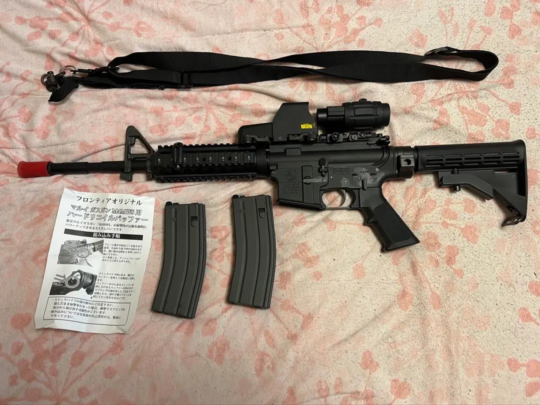 マルイmws用パーツ２店セット　ハイスピードリコイルバッファーとバレル AngryGun 製 リコイルバッファー ハイスピード 東京マルイ M4