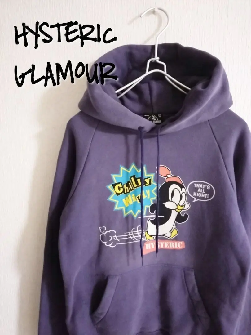 HYSTERIC GLAMOUR Chilly Willy コラボパーカー HYSTERIC GLAMOUR Chilly Willy コラボパーカー