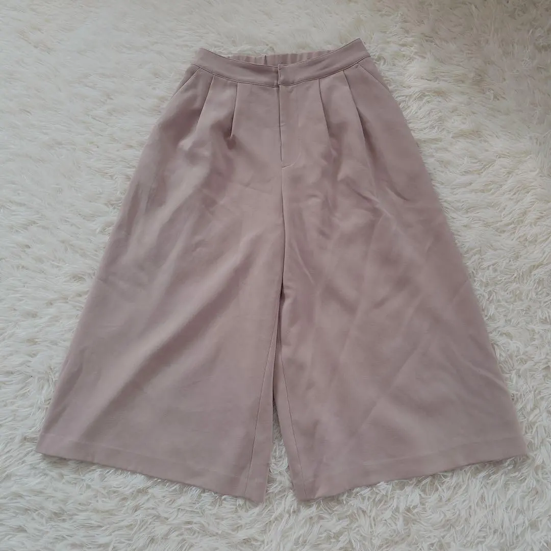 格蕾絲·康蒂寧寬褲 粉紅色 38碼 M 秋冬 的縮圖