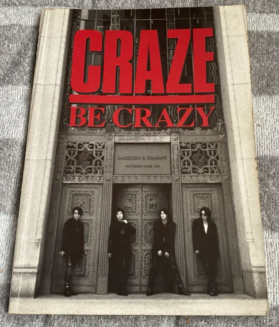 希少CRAZE バンドスコア4冊セット D’ERLANGER 藤崎賢一 希少CRAZE バンドスコア4冊セット D'ERLANGER 藤崎賢一