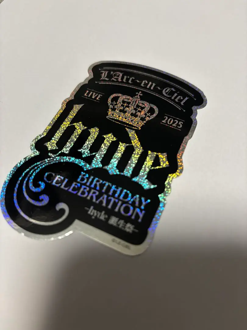 ラルク hyde誕生祭L'-LOTO　ホログラムステッカー 1枚 ラルク エルロト hyde誕生祭ホログラムステッカー - メルカリ