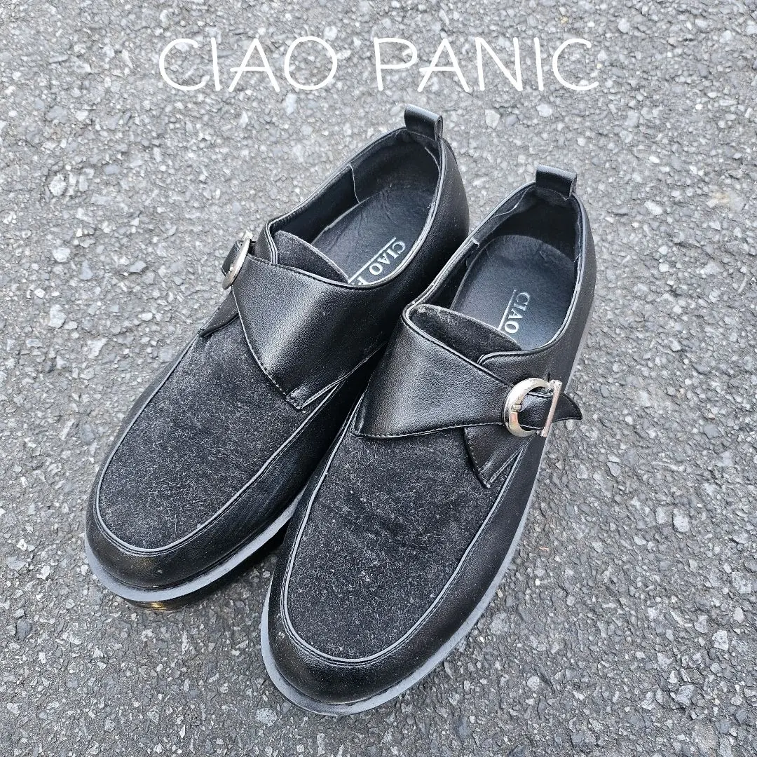 CIAO PANIC ブラック ドレスシューズ 2025年最新】チャオパニック メンズ ドレス・ビジネスシューズの