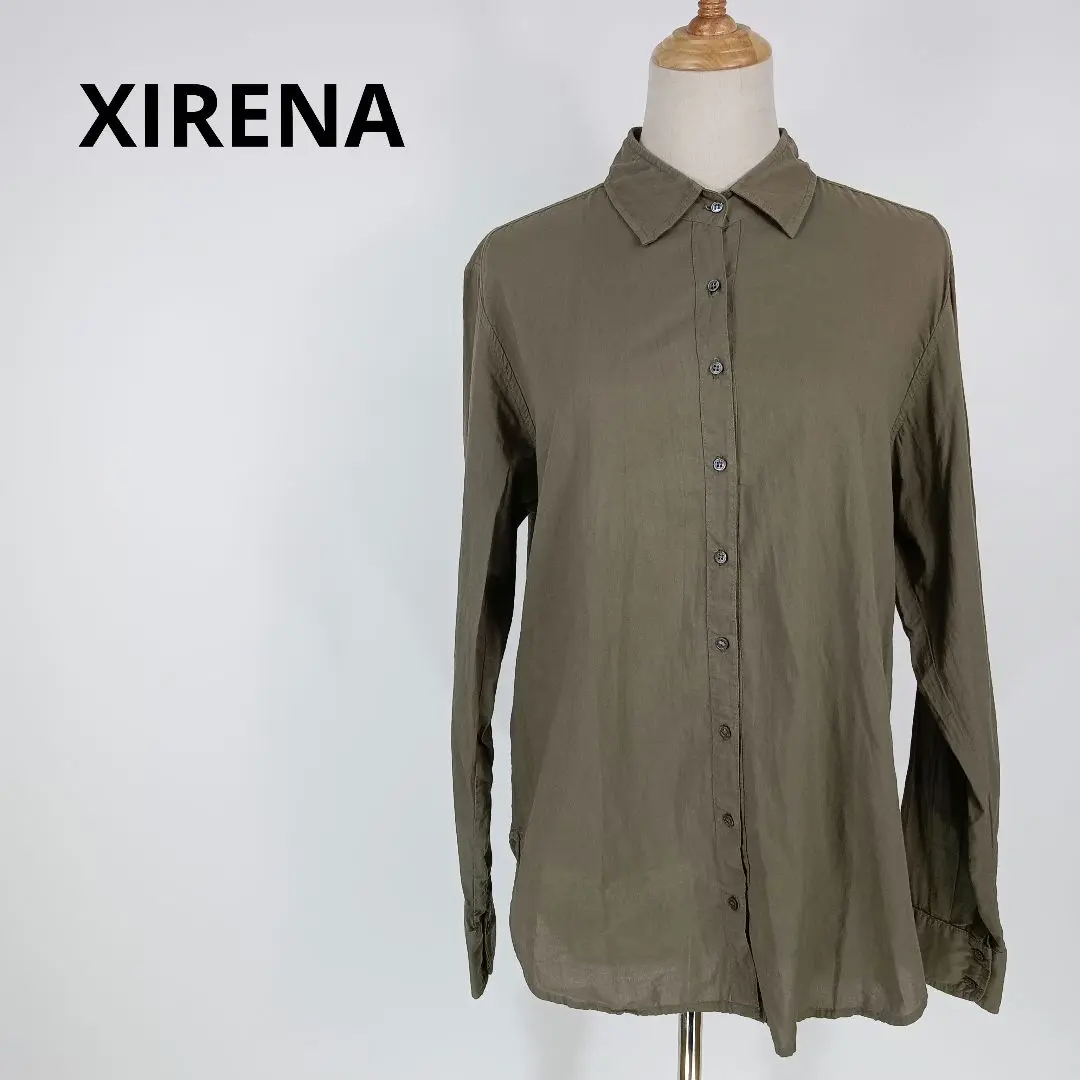 XIRENA キセレナ カジュアルシャツ S カーキ 【古着】【中古】 2025年最新】XIRENA キセレナ シャツの人気アイテム - メルカリ