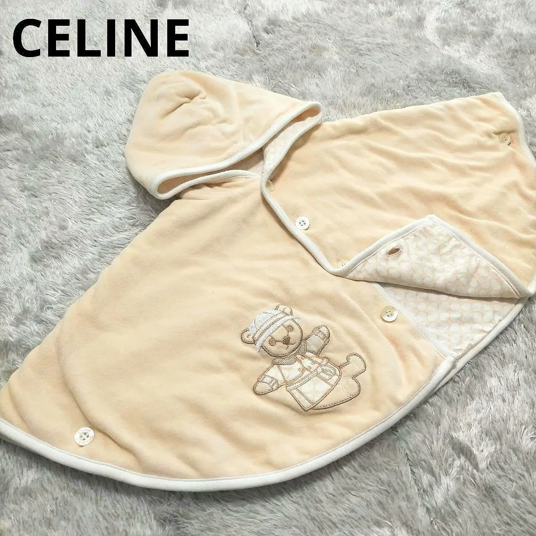 美品CELINEセリーヌ♡ 新生児おくるみ♡ ベージュ 2025年最新】CELINE おくるみ・ブランケットの人気アイテム