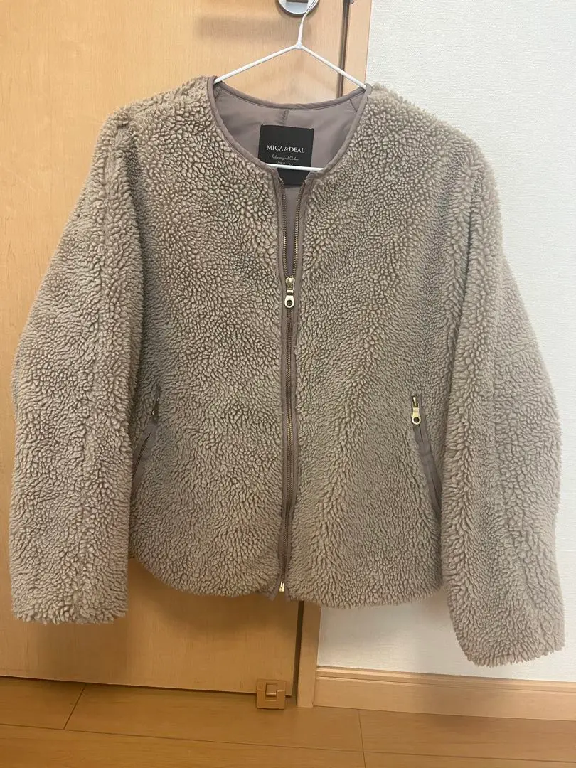 MICA &DEAL ボアコート 再入荷】MICA&DEAL マイカアンドディール リバーシブルボア