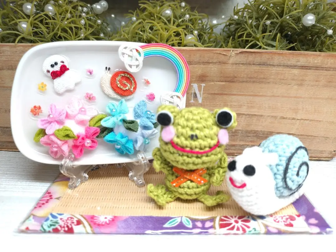 ニ*生様 かたつむりさんのあみぐるみキーホルダー◎ 2025年最新】かたつむりの編みぐるみの人気アイテム - メルカリ