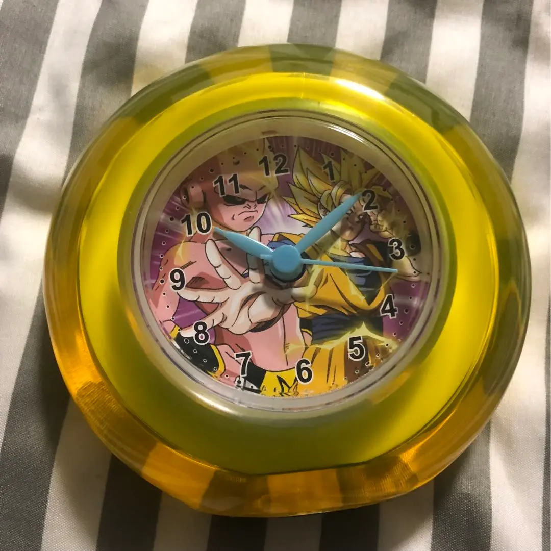 【希少品】ドラゴンボールZ スイングクロック時計　ブルー　未使用品 希少品】ドラゴンボールZ スイングクロック時計 ブルー 未使用品