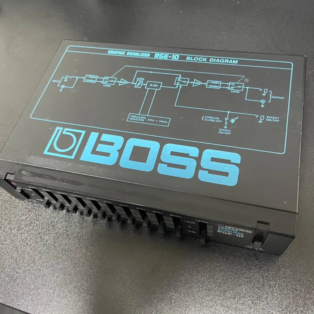 BOSS ボス RGE-10 グラフィック イコライザー Yahoo!オークション -「boss rge」の落札相場・落札価格
