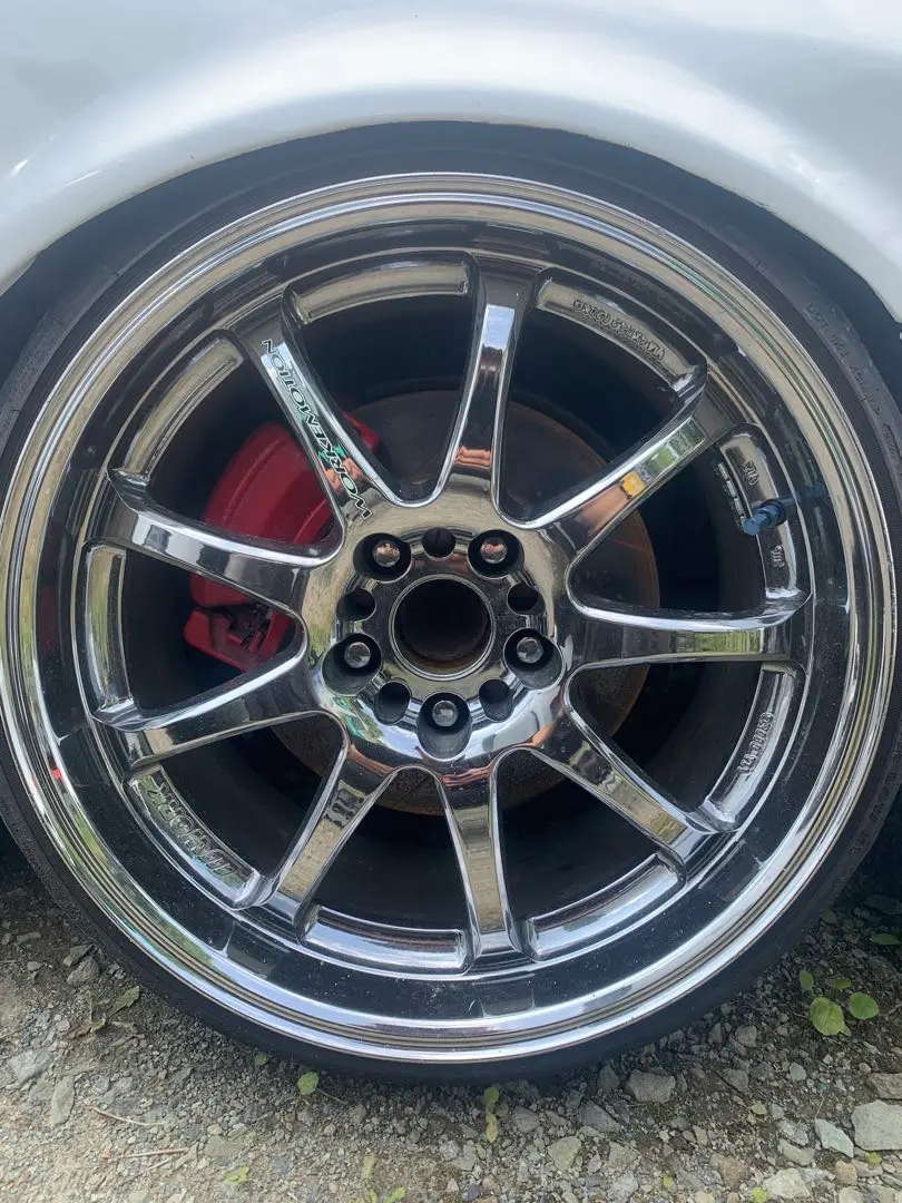 JDM WORK EMOTION XD9 18 inch 10J +38 MGS Mag Silver Size 5