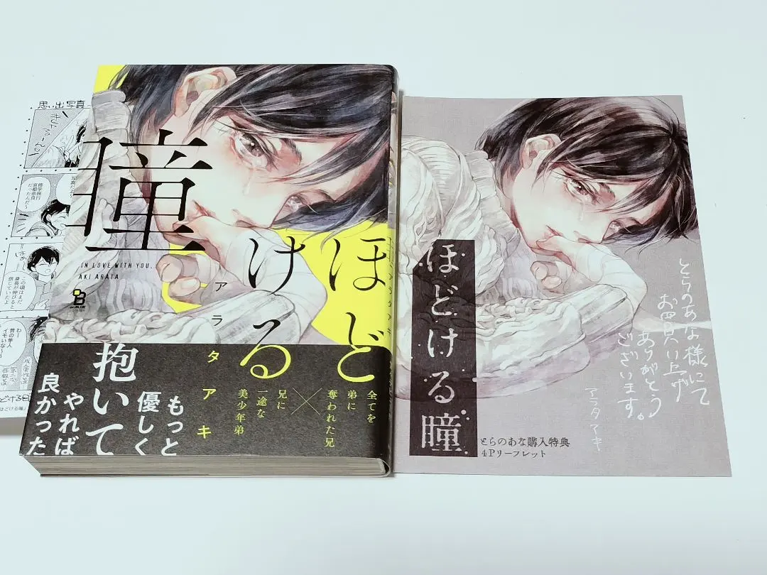 Thumbnail of Hotokeru Hitomi (Untying Eyes) - Toranoana Bonus Leaflet and Paper Included