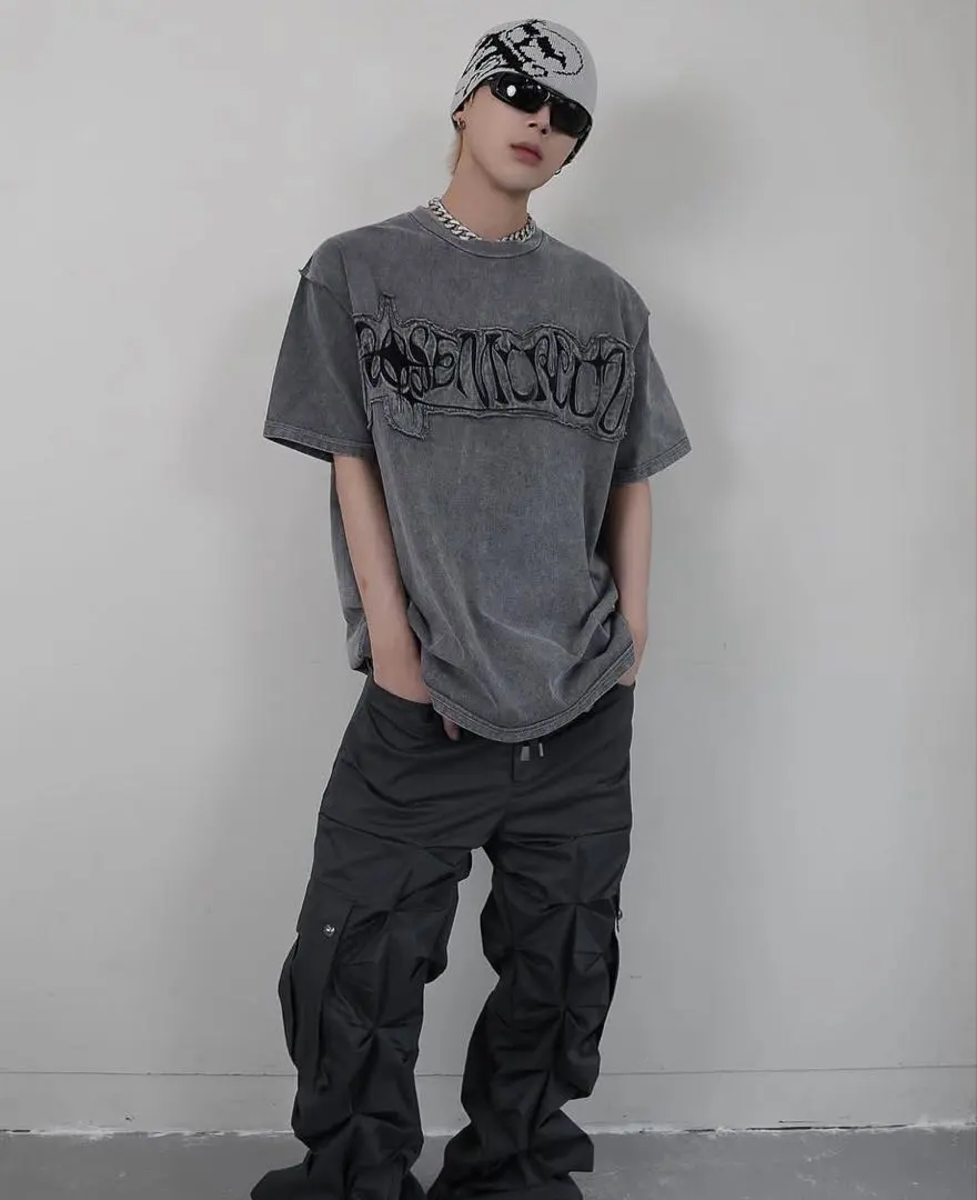 Thumbnail of Rosen Kreuz grunge pigment tee