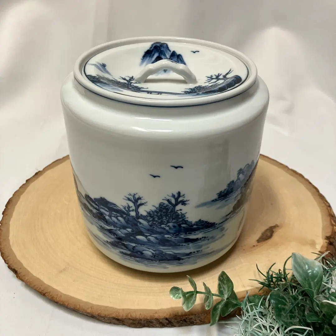 【茶道具】千古窯　蔦皆具（共箱） 千古窯 皆具 青磁 共箱 茶道具 fm-61 美術品・アンティーク