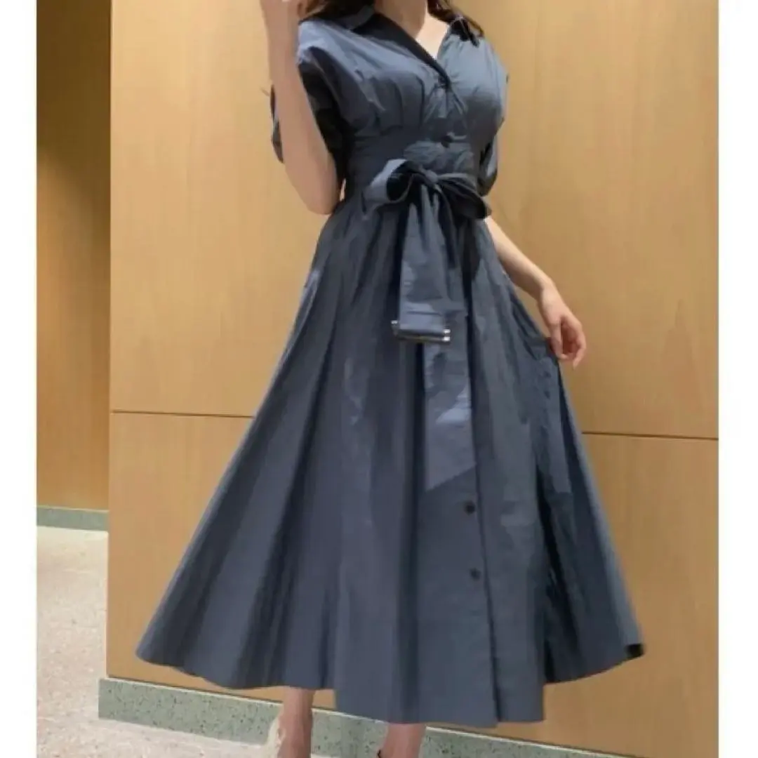 Thumbnail of Brand new, unused: Snidel cotton shirt dress