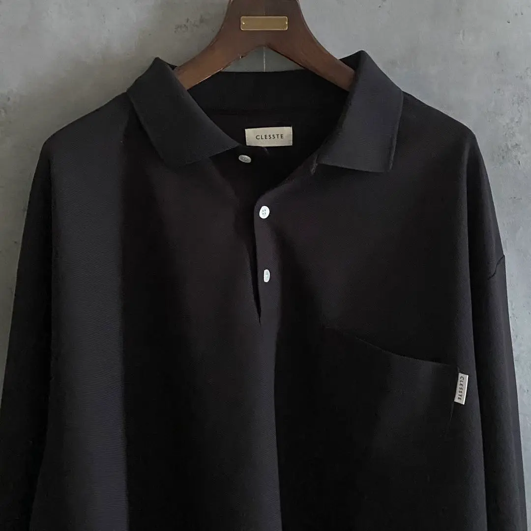 6.11 WED 20:00- IN STOCK】ACTIVE CITY S/S POLO SHIRT (NAVY)