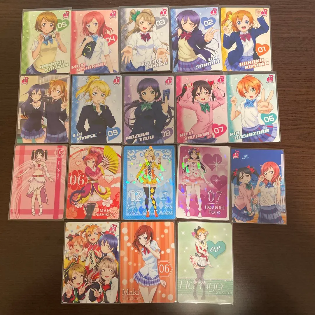 Thumbnail of Love Live! Loveca+ Card Set of 18