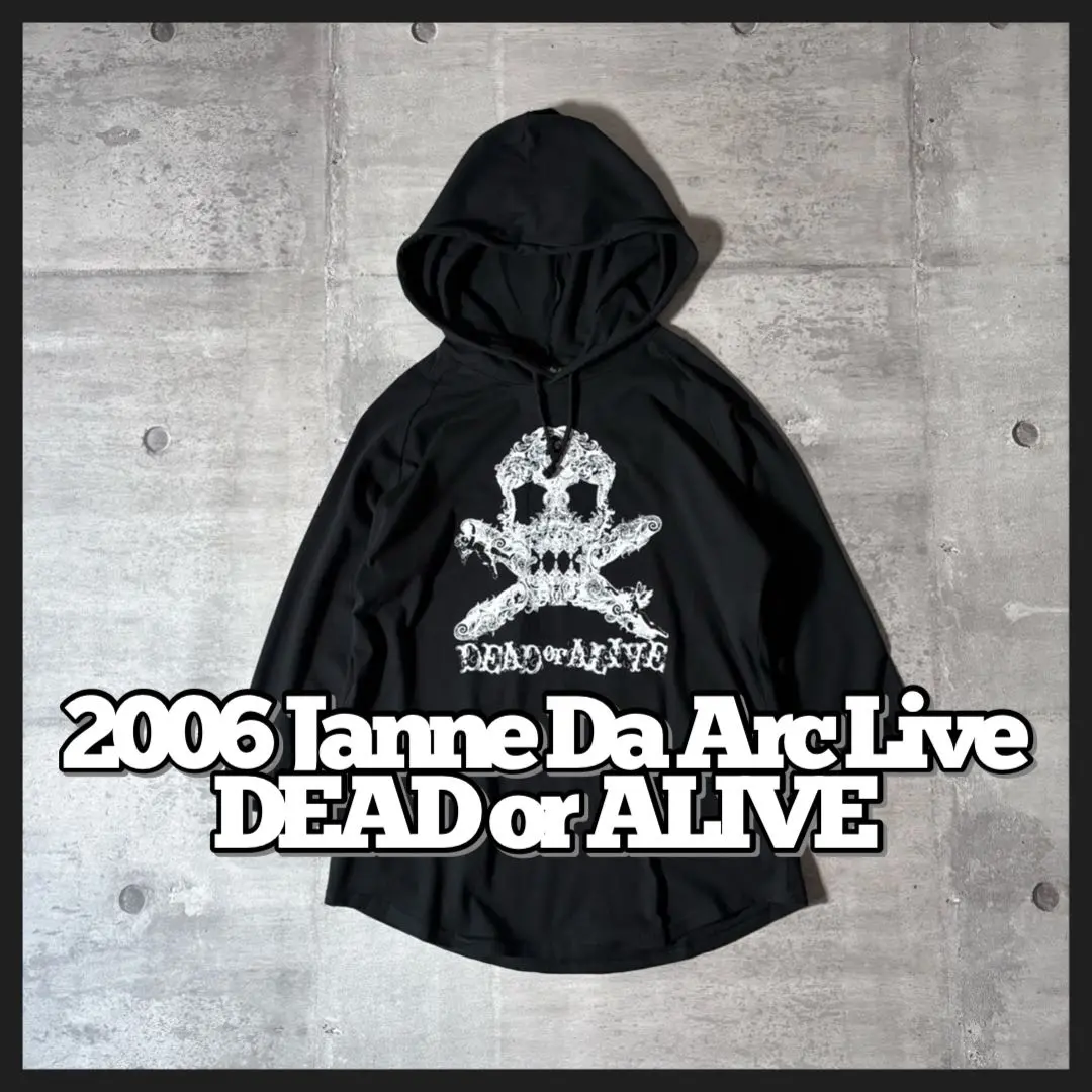Janne Da Arc LIVE2006 DEAD or ALIVE パーカー Janne Da Arc 2006年ツアーDEAD or ALIVE パーカー