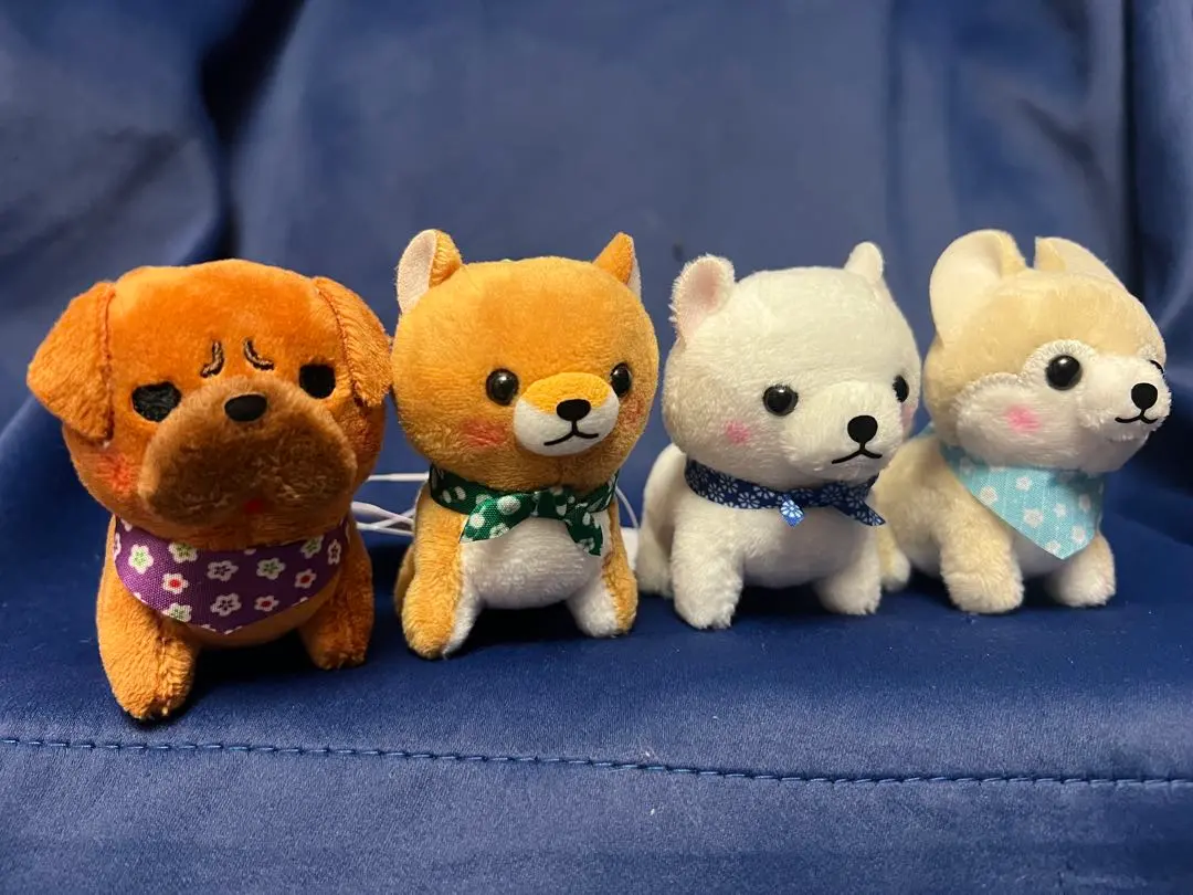 Thumbnail of Shiba Inu, Mame Shiba San Kyodai, Fun Friends, Plush Mascot, 4 Types, New, Shiba, Inu (Dog)