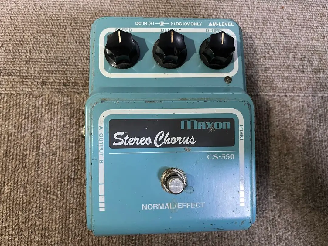 中古品♦maxon CS-550 stereo chorus Maxon CS-550 Stereo Chorus Made In Japan Vintage | Reverb