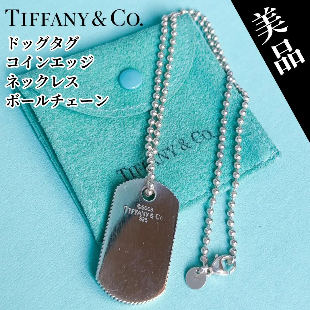 Tiffany & Co. - 【社外チェーン】TIFFANY＆Co. ドッグタグ