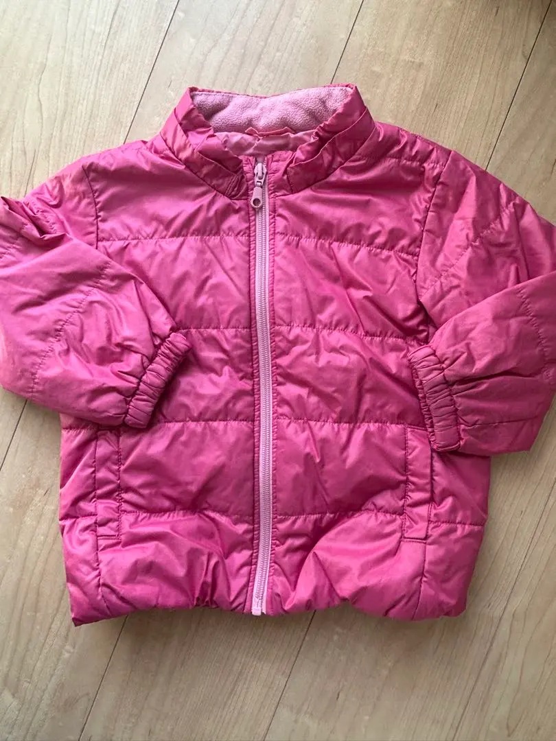 Thumbnail of Pink padded coat, 100cm, outerwear