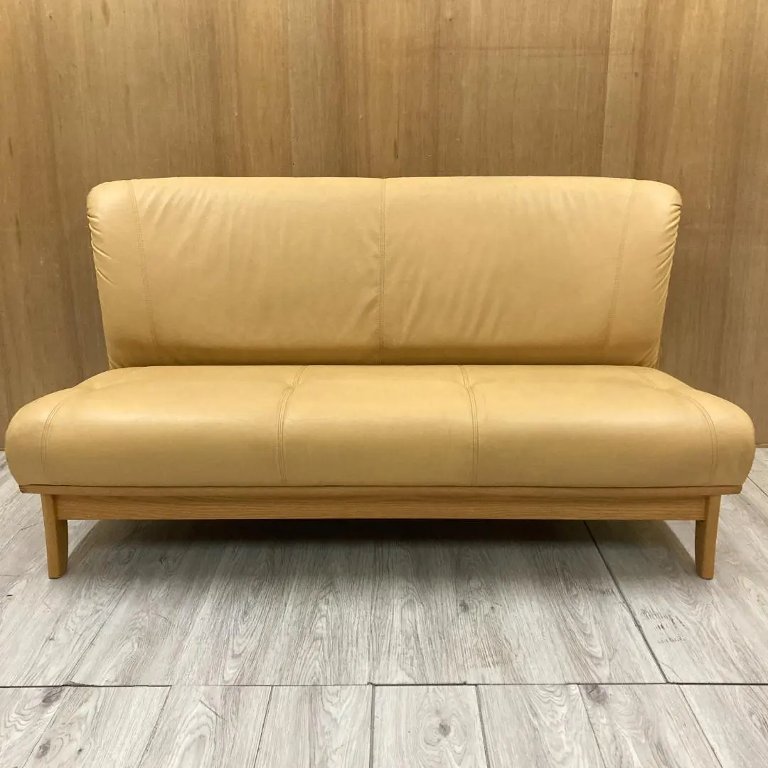 「美品」　高級品　送料込み　ナガノインテリア工業　1人がけソファ NAGANO INTERIOR(ナガノインテリア)のウォールナット材 1人掛け