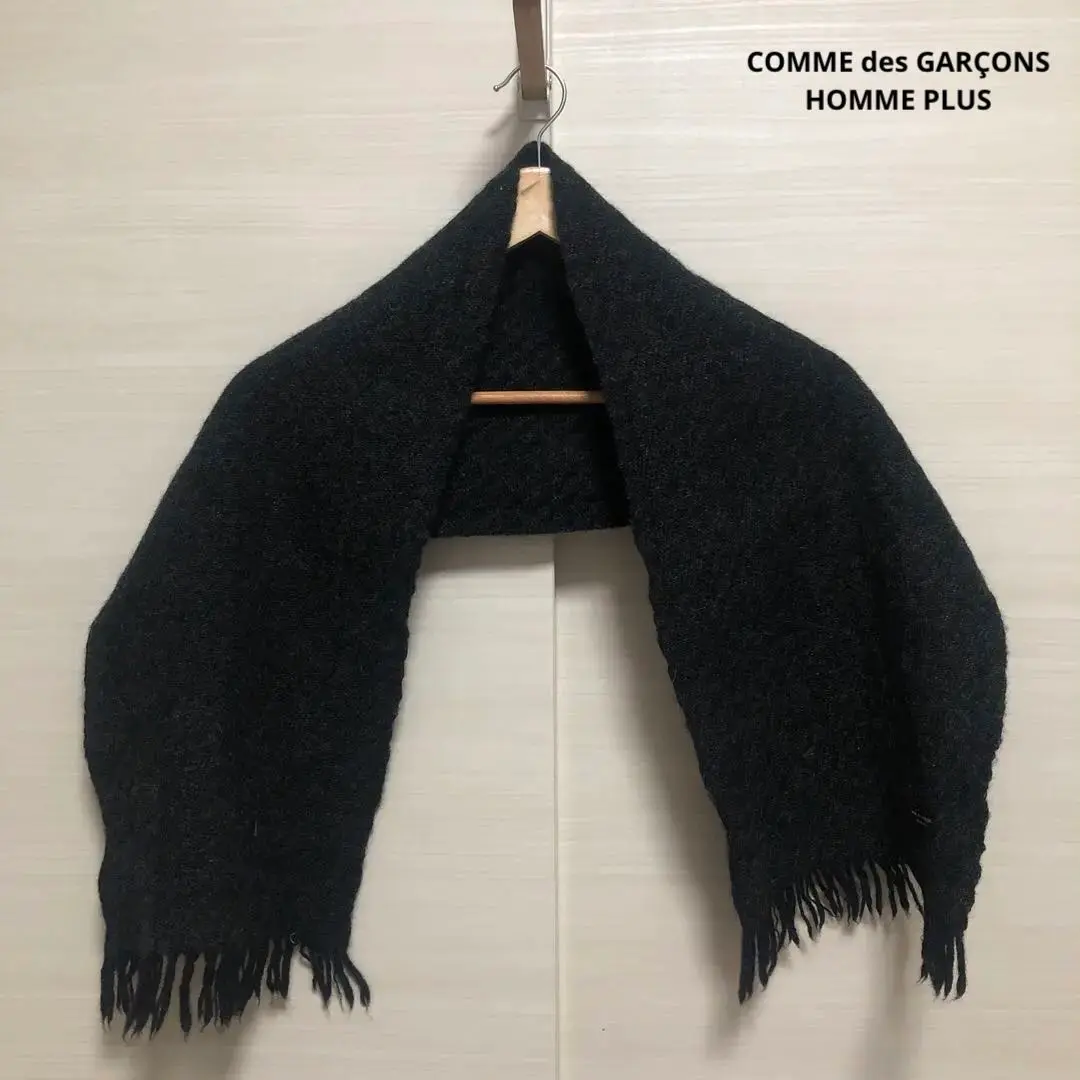COMME des GARÇONS HOMME PLUS マフラー フリンジ付き 2025年最新】COMME des GARCONS HOMME PLUS マフラーの人気