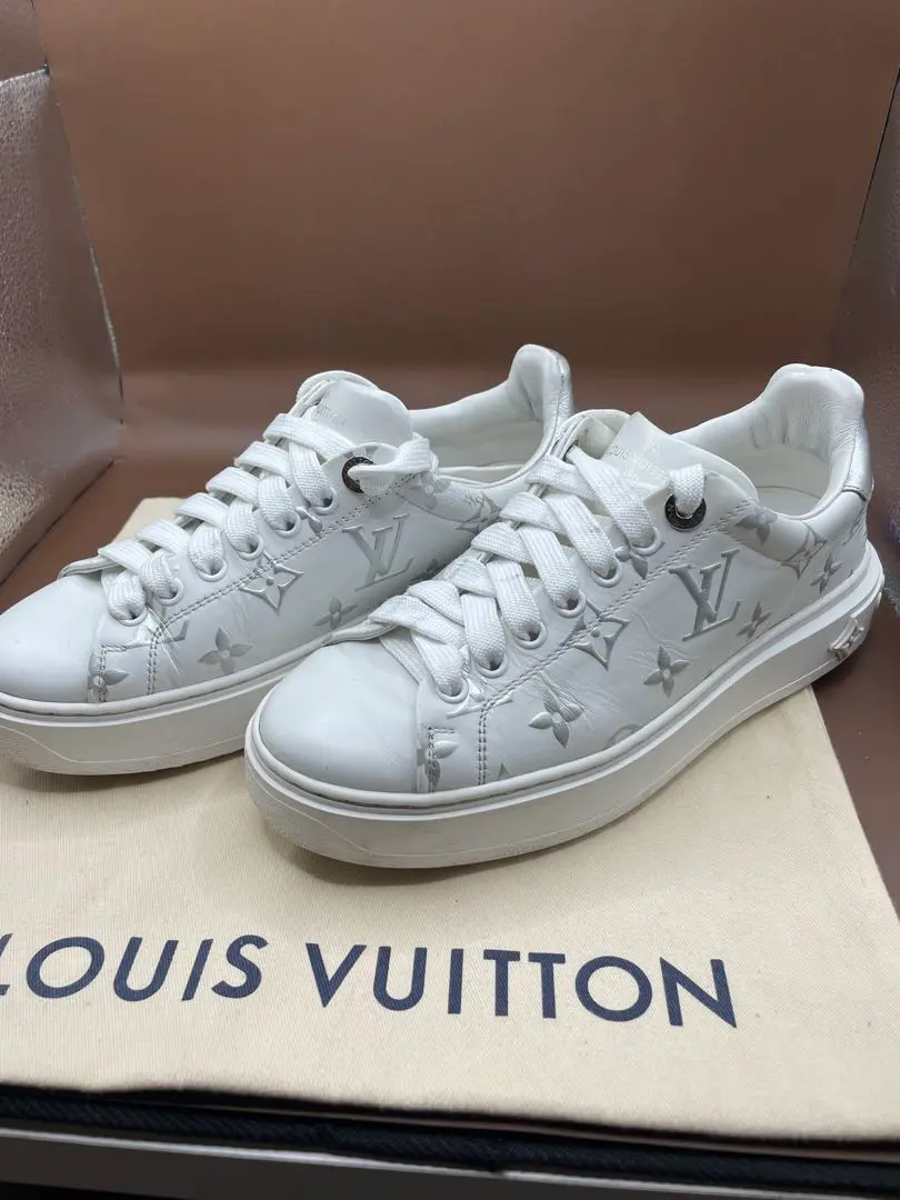 美品寄り♡国内正規♡LOUIS VUITTON ルイヴィトンモノグラムスニーカー LOUIS VUITTON(ルイヴィトン) スニーカー モノグラムデニム 8 LV