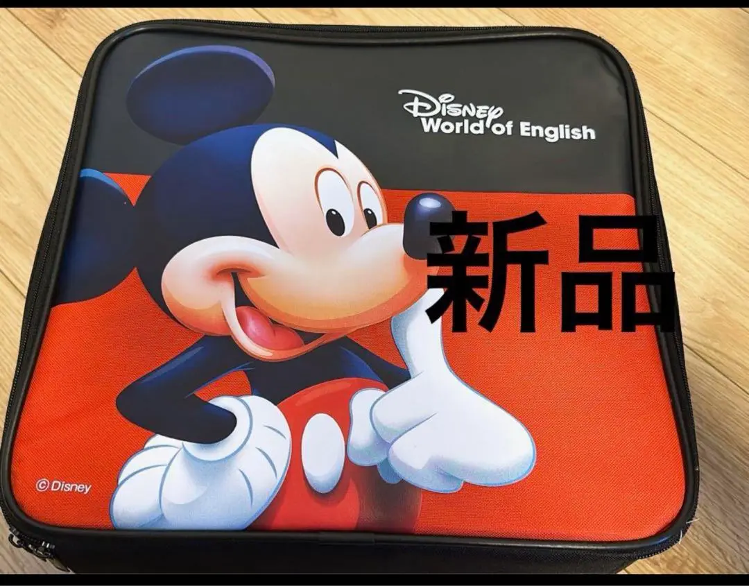 【ディズニー英語】ミッキーBlu-ray Mate 　専用ケース 付 Disney - ミッキーブルーレイメイト 収納バッグの通販 by そら豆