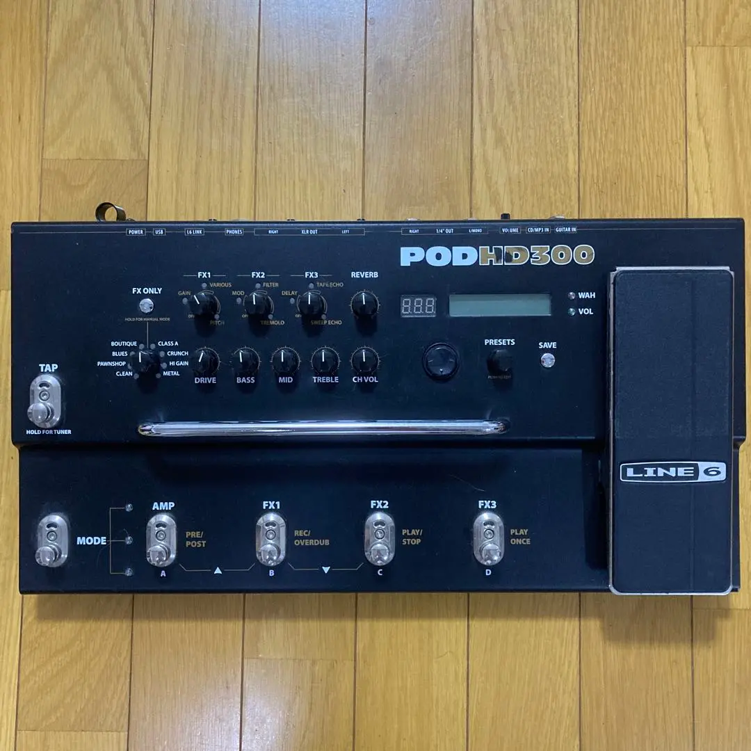 LINELine6 POD アンプシミュレーター HD300 Amazon.co.jp: 【国内正規品】 Line6 (ライン6) POD アンプ