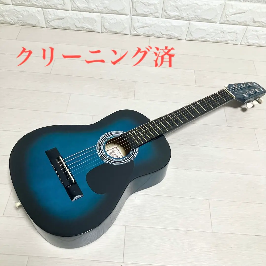 2超美品　セピアクルー　ミニアコースティックギター　W-50-BLS　ブルー Amazon | SepiaCrue セピアクルー ミニアコースティックギター W