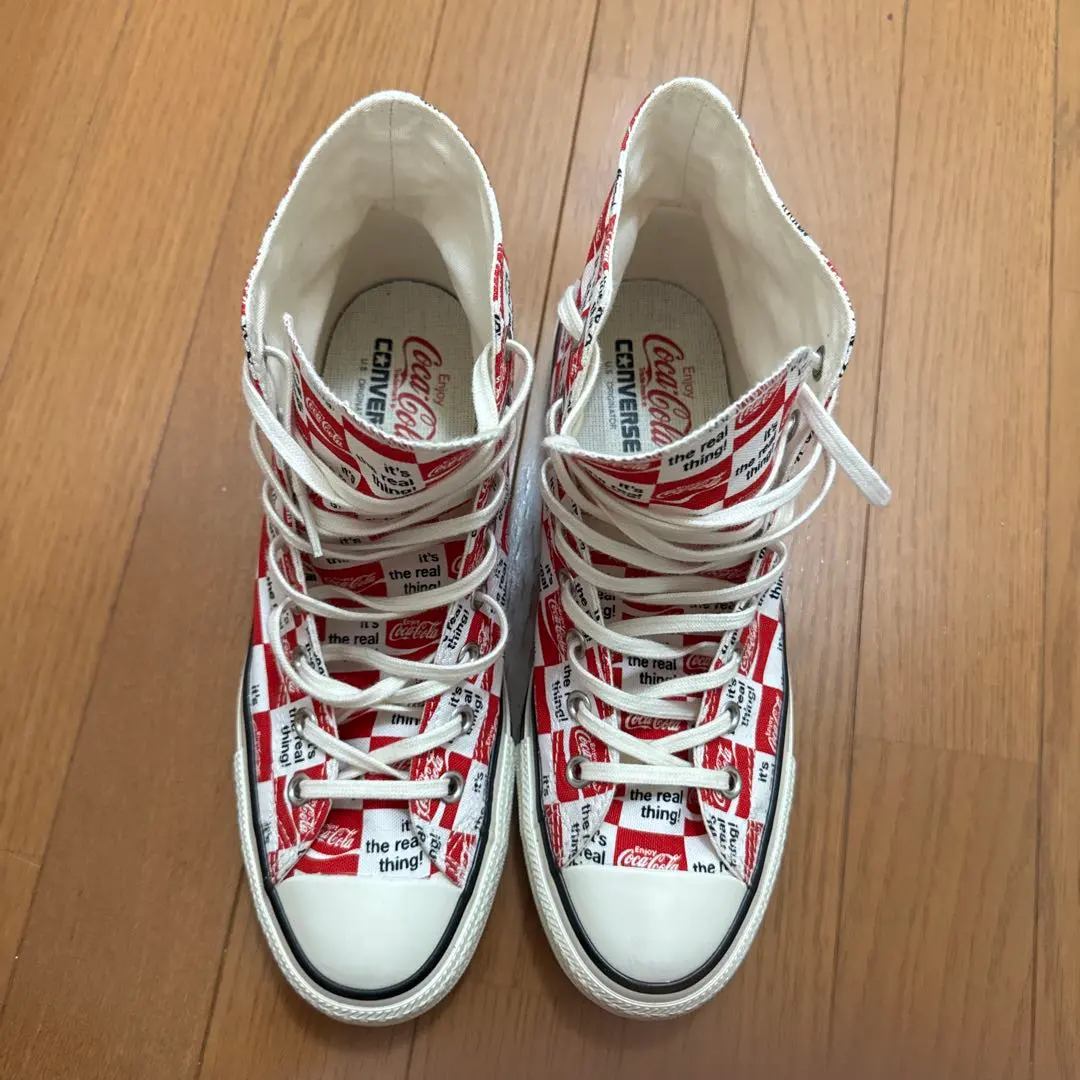 匡威 可口可樂 聯名款運動鞋 US9 的縮圖