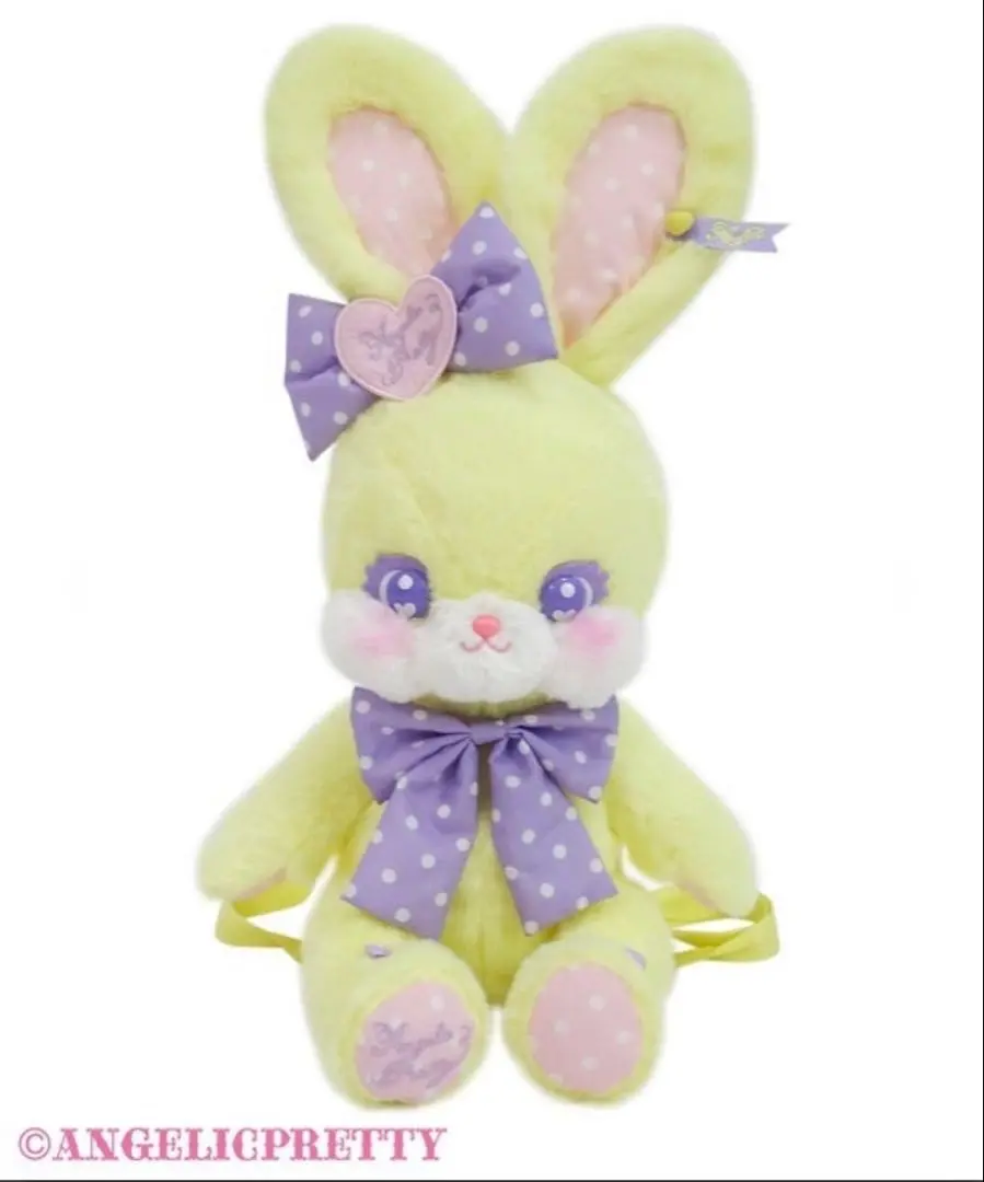 Fantasy リリカルバニー ぬいぐるみ リュック Angelic Pretty - Cuteリリカルバニーぬいぐるみリュック
