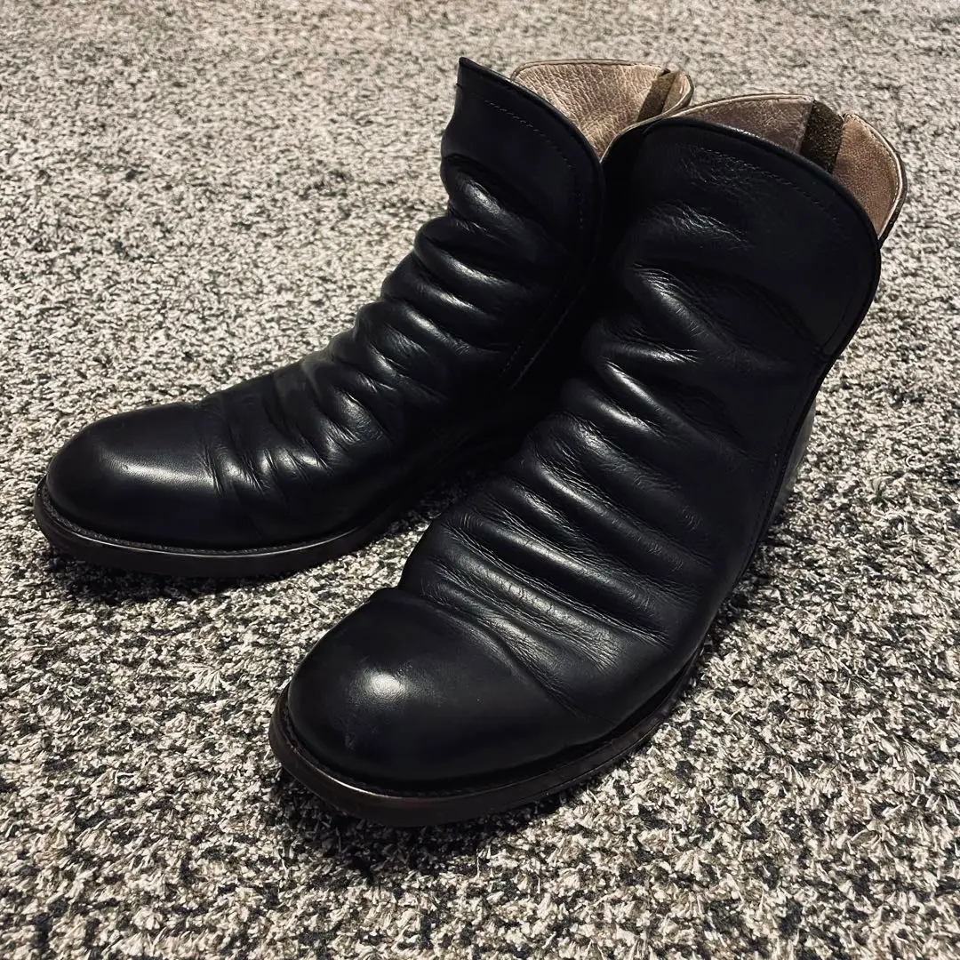【稀少美品】nil admirari ニルアドミラリ サイドジップブーツ 黒41 nil admirari（メンズ）のフリマアイテム一覧