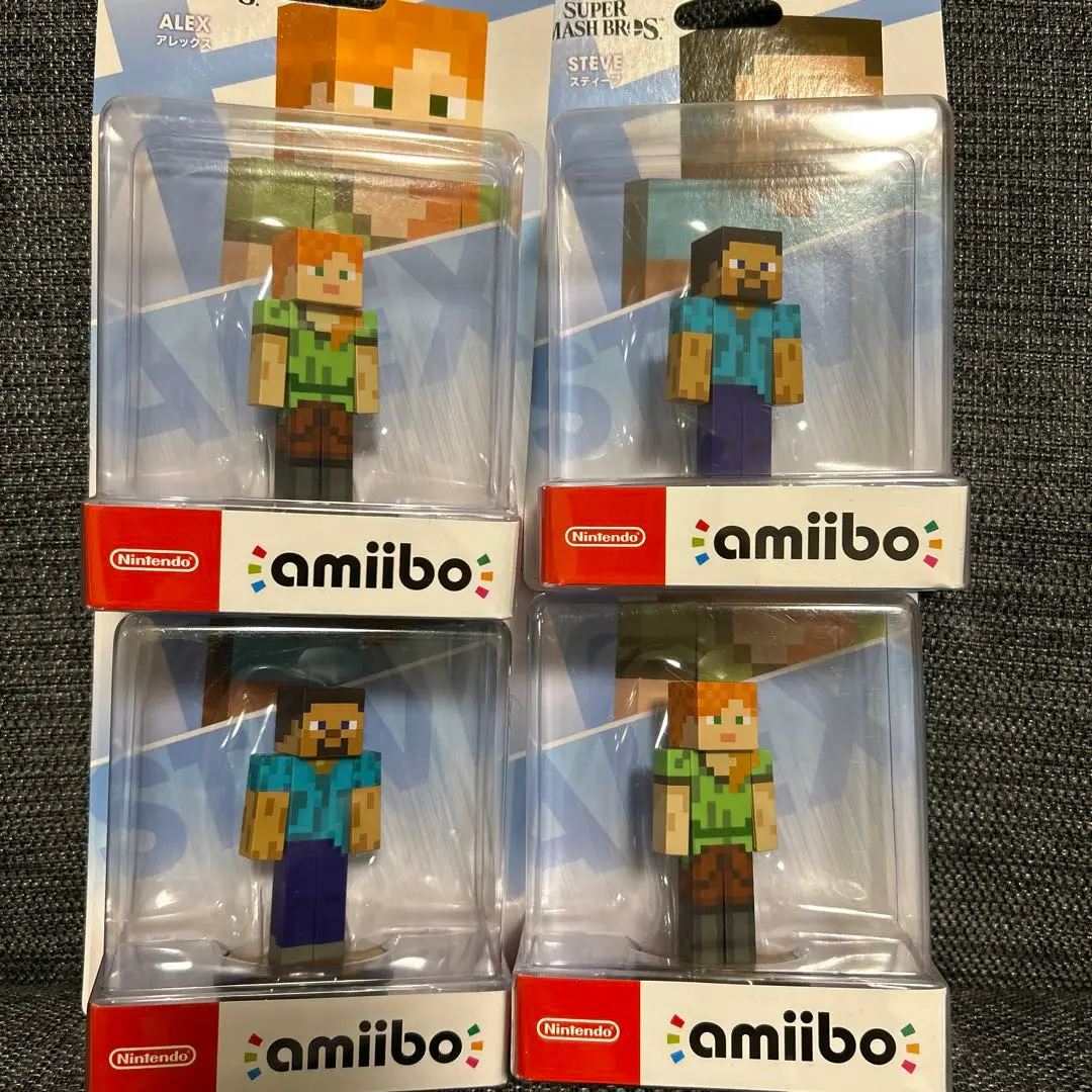 2025年最新】amiibo スティーブ(大乱闘スマッシュブラザーズ)の