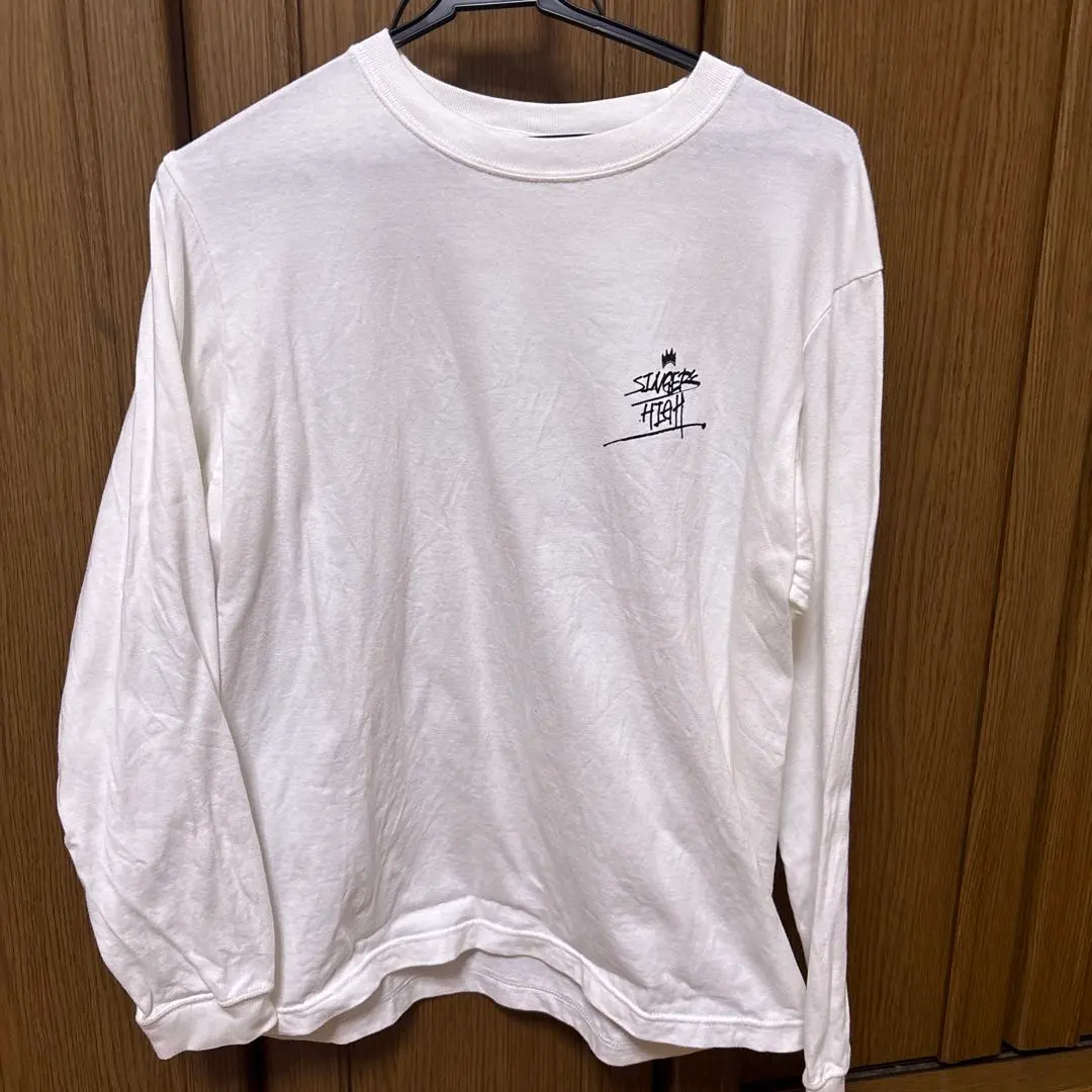 歌手高 白長袖T恤 的縮圖