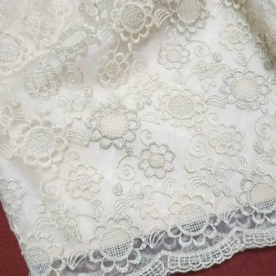 Thumbnail of Brand new, unused! Onward Feroux Summer Sunflower Pattern All-Lace Mini Skirt