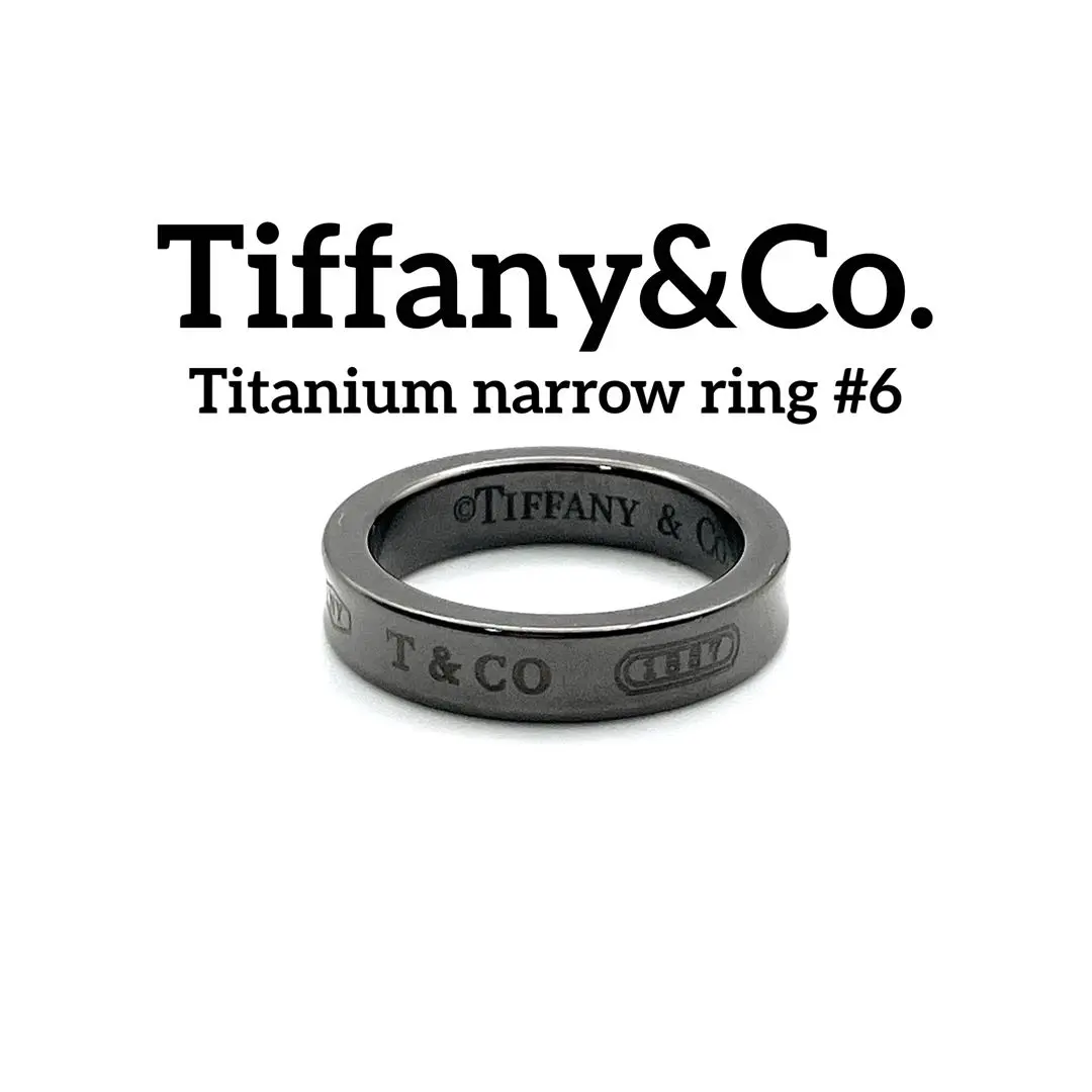 ⭐︎希少⭐︎正規品⭐︎Tiffany & Co. 1937 チタン シルバー リング 2025年最新】TIFFANY 材質：チタン レディース リング・指輪の