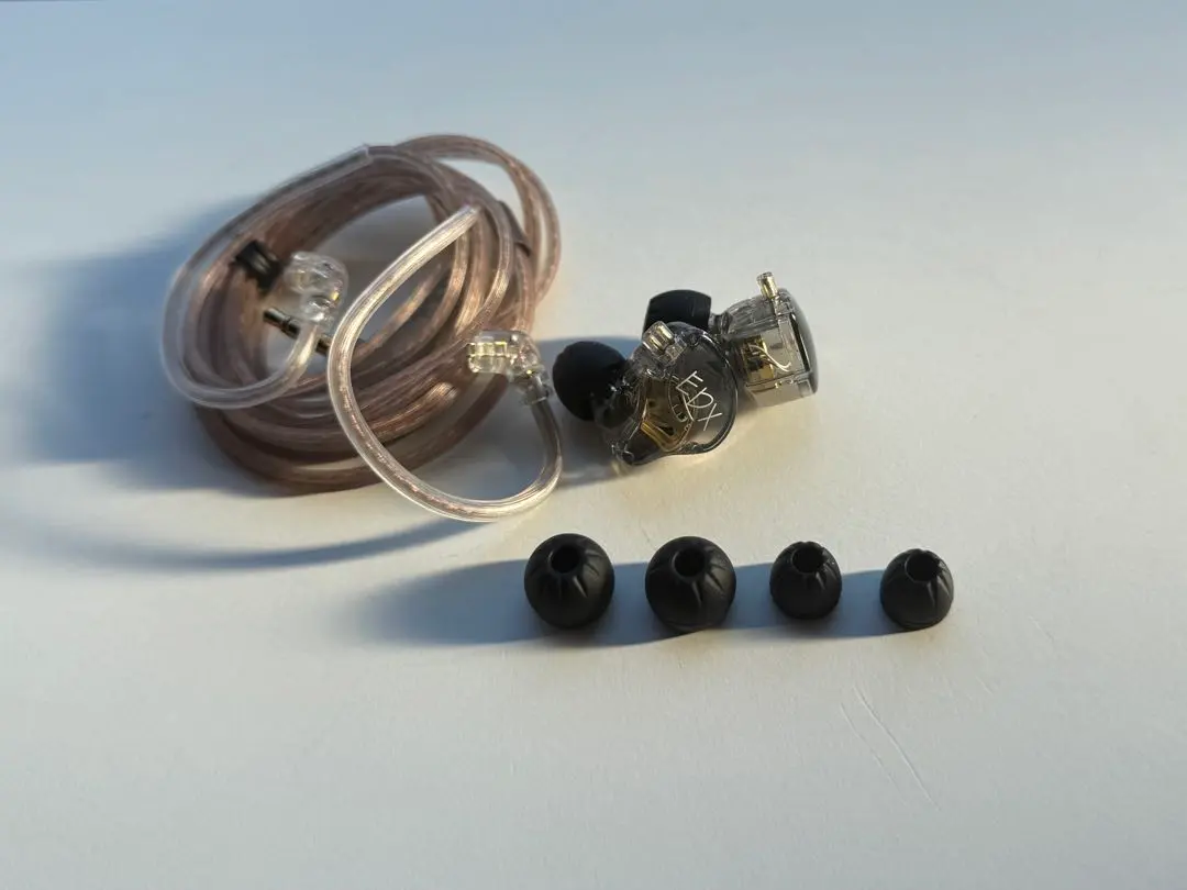 Thumbnail of KZ-EDX Lite NO MIC Replaceable Cable Earphones Clear Shell Design